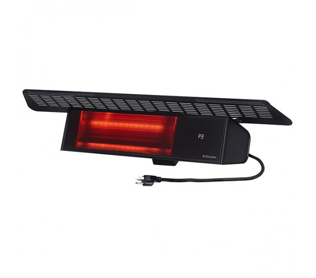 Dimplex Indoor/Outdoor 1500 Watt Wall-mount Plug-in Infrared Heater(DIRP15A10GR)