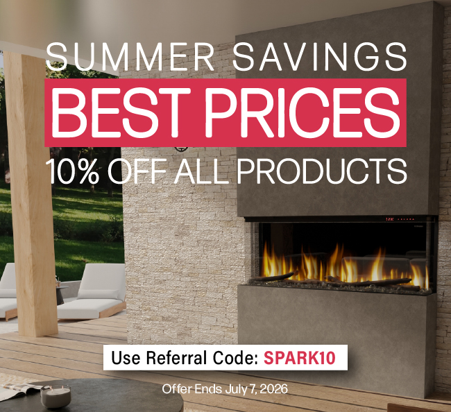 july 4th sale. save 10% on all products. use referral code SPARK10
