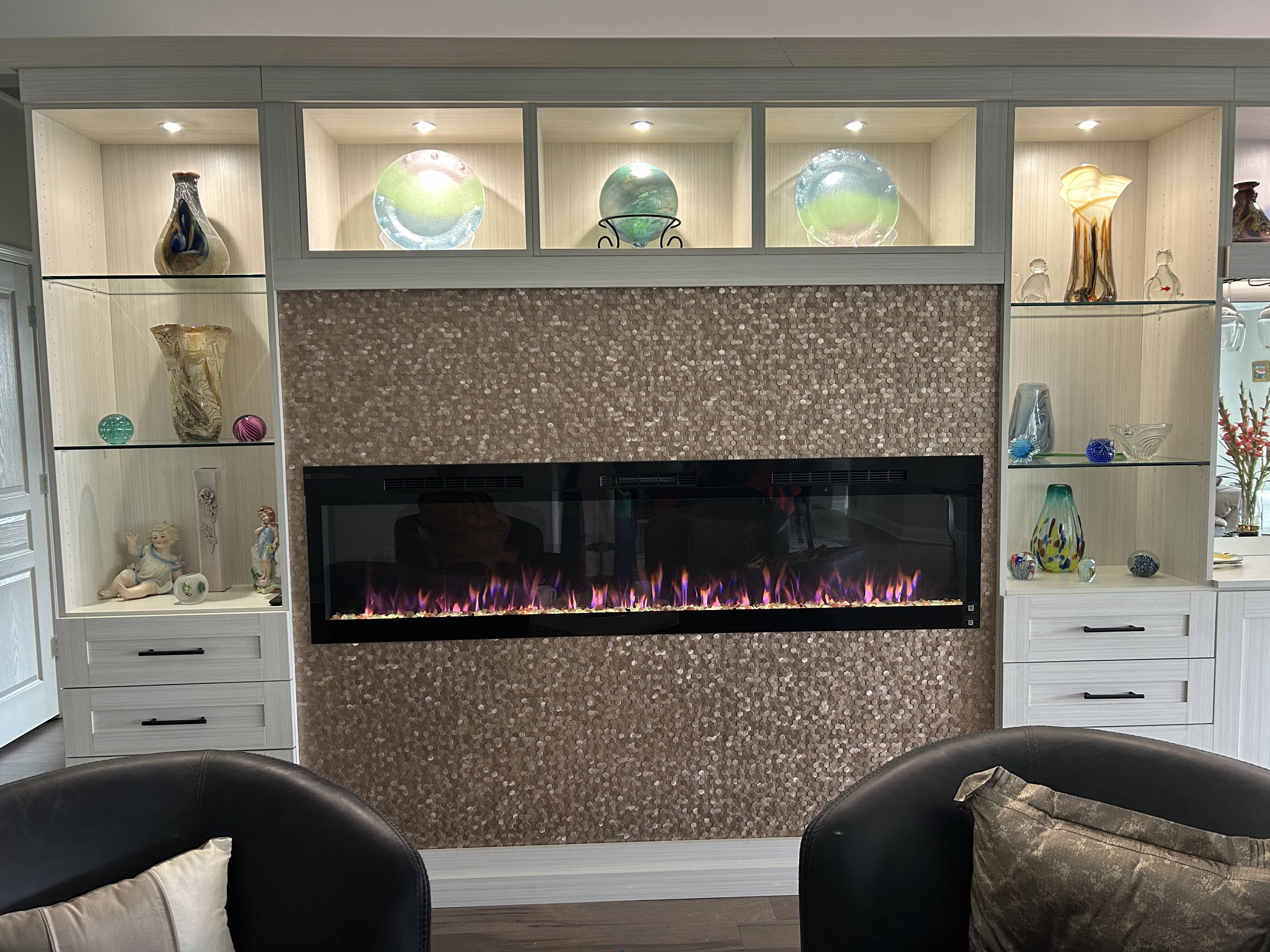 Dimplex Vital Sense 74-inch Linear Electric Fireplace