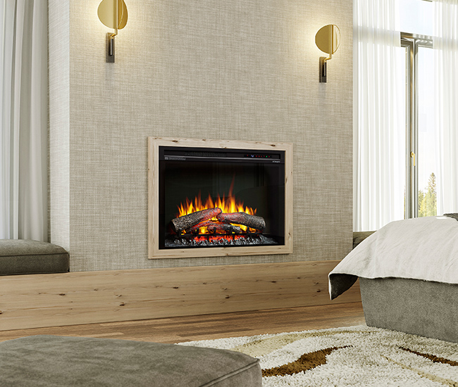 Dimplex Multi-Fire XHD 33-inch Plug-in Electric Firebox with Logs