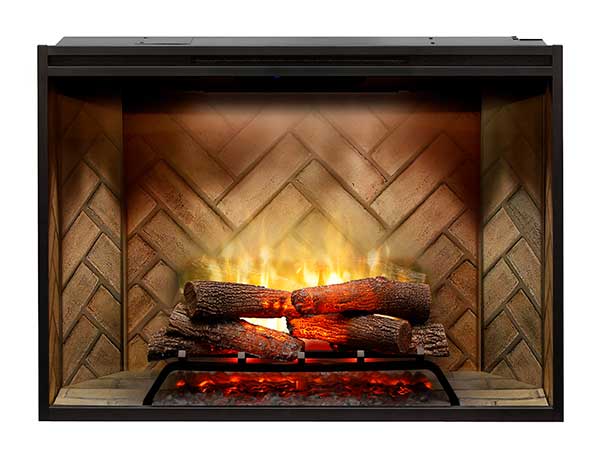 Dimplex Revillusion 42-inch Built-in Firebox with Glass Pane ...